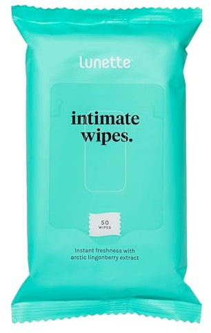 Lunette Intimate Wipes lingettes intimes lingettes intimes 1 paquet, 50 lingettes