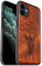 Carveit Natural Wood Case for iPhone 11 - Real Wood & Soft TPU - Shockproof Protective Cover - Unique & Classy Wooden Case - Compatible with iPhone 11 - Viking Compass-Rosy