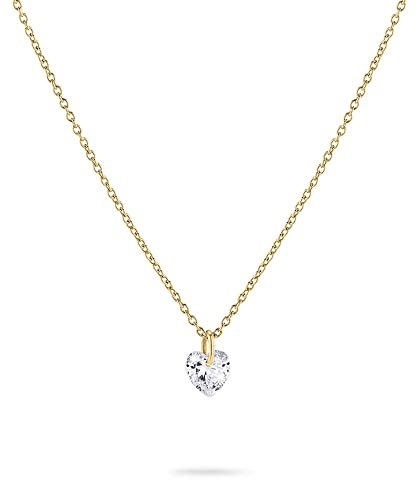 Tamaris Filigrane Halskette mit Herzanhänger TJ-0363-N-45 IP Gold