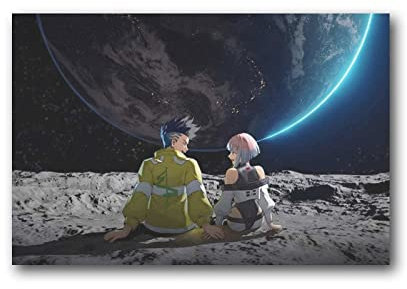 ZHUYING Cyberpunk Edgerunners Poster - Beliebte Anime-Kunst, ACG, Leinwand-Kunstwerke, Bilddruck, Wandkunst, Malerei, Leinwanddekoration für Zuhause, 30,5 x 45,7 cm