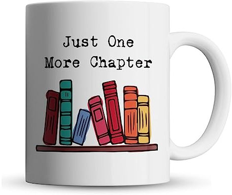 Inky Penguin - Just One More Chapter - Book Lover, Reader Gift Mug, Ceramic, 11fl. oz.
