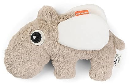 Done by Deer 4034109 Kuscheltier Plüschtier Nilpferd Ozzo - Happy Clouds Sand (23 cm)