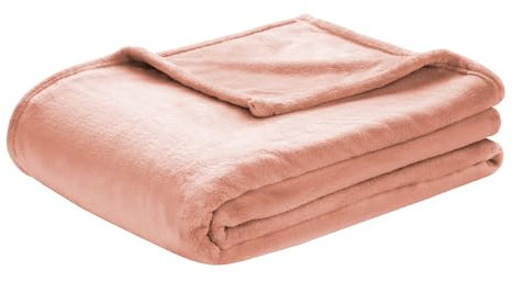 ESTELLA Kuscheldecke Polarflausch | pfirsich | 150x200