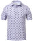 MoFiz Herren-Golf-Polo-Shirts, modischer Druck, kurzärmelig, feuchtigkeitsableitend, Sport, Outdoor, Poloshirts für Herren, Ib (Geometrie Grau), Mittel