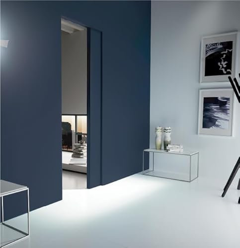 Controtelai a Scomparsa per Porte Scorrevoli - Versione Filomuro - Controtelaio Interno Parete in Muratura 80x210 cm