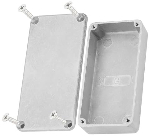 LEPEVNEY Aluminium Box Section Enclosure Box External Enclosure Junction Box Electronic Tool 100 x 50 x 26mm 1590G