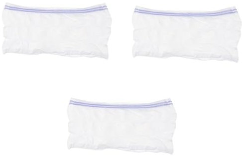 XPEX 3 piezas slip malla de maternidad, bragas de parto y embarazo, posparto, sin costuras cómodas, sin presión abdominal