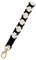 CHUQING Porte-clés femme macramé fait à la main Bracelet à pompons Anyards pour clés, clés de voiture, Kc02-50, taille unique