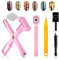 WishesMar 6 Stück Multifunktion Nail Art Magnetstift DIY Magic 3D Magnet Stick Set Verwendung mit Cat Eye Gel oder Nagellack - Magnetische Stift Katze Eye Pen für Ideal Katzenaugen Magische Effekt