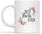 IKJHG Tasse Best Boss Ever Mug Best Boss pour Boss Cadeau pour Boss Femme Boss Tasse à café Boss Mug à café Boss Mug humoristique en céramique pour anniversaire Noël 325 ml Blanc