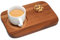 Tea And Biscuit Tray | Wooden Tea and Biscuits Board | Serving Tray with A Separate Cup Space | Easy to Clean Coffee and Cake Board | Christmas, Birthday Gift for Tea Lovers (Acacia Wood)