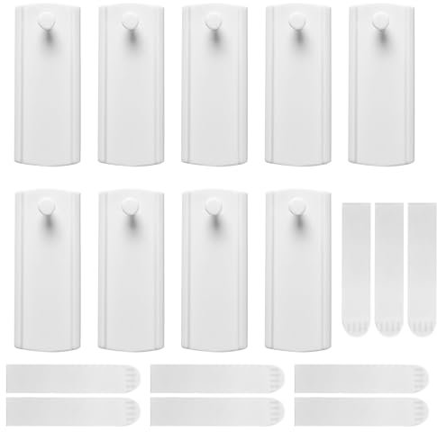 VARKAGE Bilderrahmen Klebenagel, 9 Nägel und 9 Klebestreifen Abnehmbar, Beschädigungsfreie Bilderhaken Bilderhaken ohne Nägel