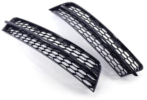 Auto Nebelscheinwerfer Grill Für Audi Q7 2010 2011 2012 2013 2014 2015 4L0807681B 4L 807682B Front Lower Bumper Grille Nebelscheinwerfer Lichtgitter