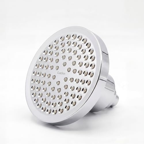 Lucinn Pro Filtered Shower Head, High Pressure Shower Head, Removes 99% Chlorine and Heavy Metals, Improves Hair and Skin, High Pressure, Easy Installation, Includes Filter