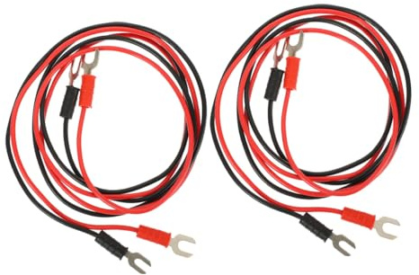 4pcs Copper Test Leads Turntable Ground Wire for Magnetic Turntables | PVC Insulated Copper, Easy Connection, Helps Reduce Buzzing Noise, Long Enough, Convenient to Store