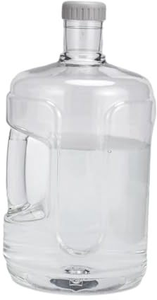 KiBcsLic Bouteille/Seau à Eau avec Bouchon à Vis, Portable pour Le Camping et La Cuisine, Style A