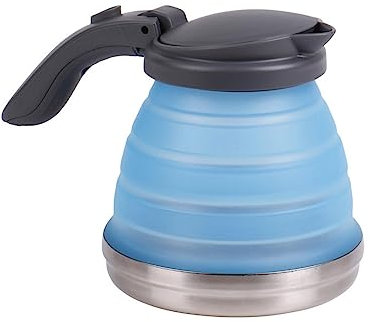 Hervidor de agua plegable de silicona.
