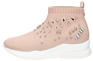 Liu Jo Karlie 15 Sneaker Donna Peach in Tessuto Pink, 40
