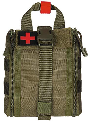 MFH Tasche Erste Hilfe Molle klein (Oliv/16 x 18 x 8 cm)