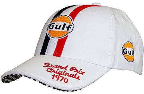 Gulf Grand Prix Originals 1970 - Vintage Basecap Strapback White