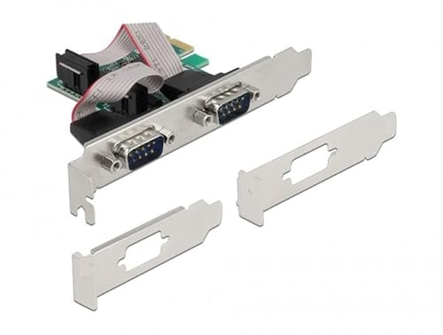 Delock PCI Express Karte zu 2 x Seriell RS-232