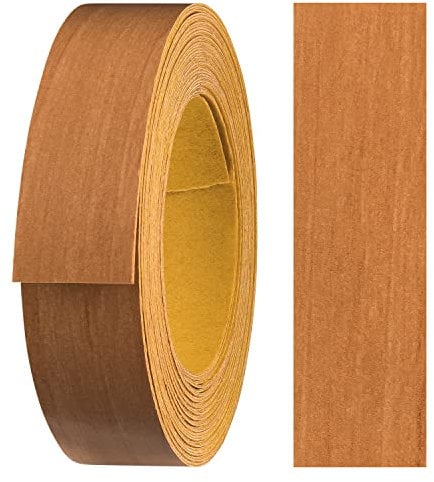 haggiy ruban de chant en mélamine autocollant 18 mm x 5 m I ruban de chant I ruban de chant pour meubles I maintien sûr sans repassage I chant I placage pour étagères/panneaux en bois aulne