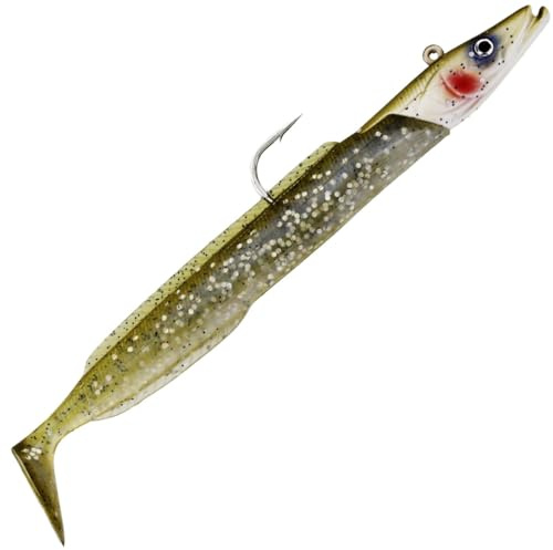 Westin Sandy Andy 22g 13cm Gummifisch, Farbe:Pearl Sand