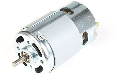 ANGEEK 895 Motor, Langsamläufer DC 12V-24V 3000-6000RPM Gleichstrommotor mit hohem Drehmoment und Kugellagern, geeignet für Elektrowerkzeuge, Fräser, Schleifer, elektrische Schraubendreher, DIY.