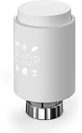 Smart Radiator Valve Mobile Phone App Controls Smart Temperature Controller, Zigbee Intelligent Radiator Valve