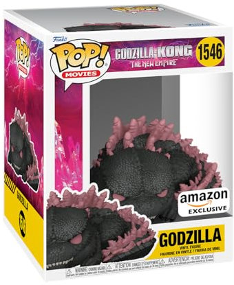 Funko POP! Filme: Godzilla v Kong 2 - Godzilla (Schlafend) - Amazon Exklusiv - Sammelfigur aus Vinyl - Geschenkidee - Offizielle Merchandise - Spielzeug für Kinder & Erwachsene