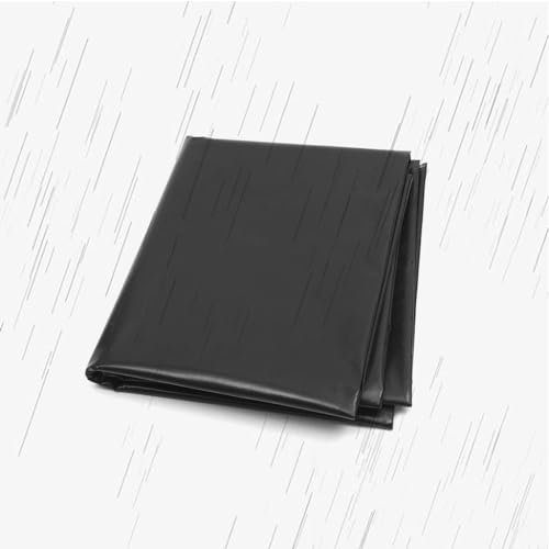 JEDAL HDPE Teichfolie Teichplane - Schwarz Teichmembran - Nreißfest Folie Für Kleine Teiche, Fischteiche, Gartenbrunnen - 1X5M 4X7M 8X12M 9X9M 11X14M 15X15M(Size:4×6m)