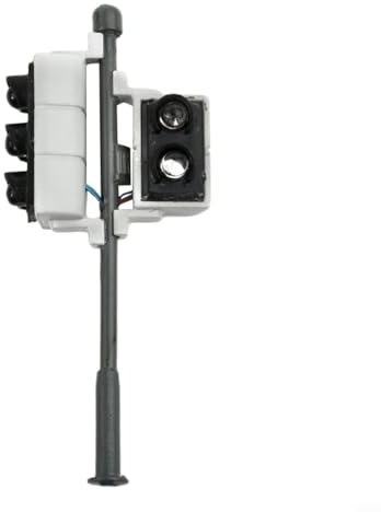 3Pcs Modelleisenbahn Led Laternenpfahl Lampen Straßenlaternen 1:72 Für 00 Gauge Eisenbahn Gebäude Modell Layout Zubehör
