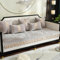 ZCXRYFL Nordic Sofabezug L/U-Form Ecksofa Rutschfester-Couch üBerzug 1 2 3 4-Sitzer Chenille-Sofa üBerwurf Decke FüR Leder-/Holz-/Stoffsofas Balkon Kratzfeste Decken FüR Katzen(110X180cm,Gray 2)