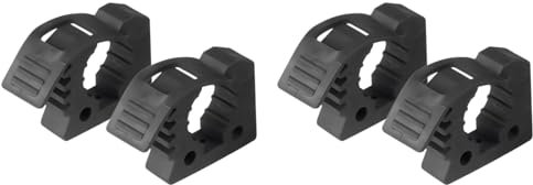 Generic Lot de 4 supports de pale tout-terrain - Pince d'extincteur résistante aux UV - Fixation de serrage en caoutchouc - Supports de serrage durables pour camion tout-terrain - Pour voiture - 9,5 x