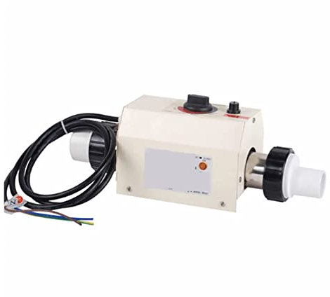 Calentador de jacuzzi 3kw Termostato de calentador de agua eléctrico for bañera de piscina SPA Baño for bañera de hidromasaje Tubo de calefacción eficiente