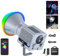 NEEWER 60W Portable RGB LED Video Light Handheld Fill Light, APP/2.4G/Panel Control 18 Scenes 8700Lux/1m 2700-6500K CRI97+ Dimmable COB Continuous Output Lighting for Video Recording Streaming, HS60C