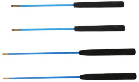 Toyvian 2 Paare Diabolo-stab Mit Lager Für Jonglieren Rutschfester Handstab-Griff Ersatz-Komponenten-Set Für Diabolo-handstab Trainingshilfe Für Senioren Und Hobby-jonglierer