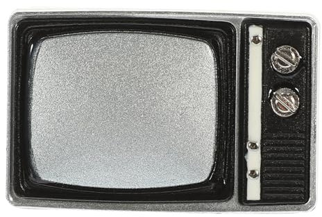 ERINGOGO Televisor De Casa De Muñecas Retro De Mini Televisor Decoración Muebles para Mini Casas para Escena De Salón