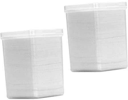 EPIGEIST 2 Boxes Nail Cleaning Pads Non-woven Manicure Remover Cotton for Nail Glue Lash Glue Removal Salon Use Portable Wipes