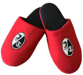 SC Freiburg Hausschuhe Logo