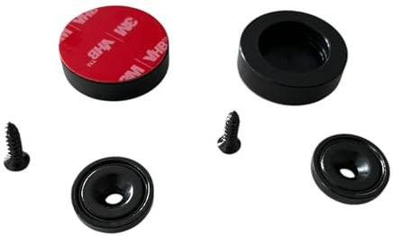 Factory Delete Registration Magnets - Screws into Existing Holes - Reg Plate Mounting Kit - Strong Neodymium Holders - Quick Release Mag Kit