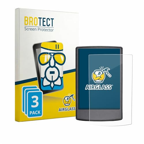 BROTECT Schutzglas für Engwe Engine Pro 3.0 Boost | 3 Stück Transparenter Displayschutz Made in Germany Schutzfolie Panzer Folie Glas 9H Anti-Fingerprint Einfache Montage Clear