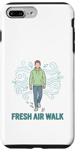 Fresh Air Walk Calm Lifestyle Illustration Case for iPhone 7 Plus/8 Plus