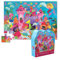 Crocodile Creek - Mermaid Palace - 36-Piece Jigsaw Floor Puzzle with Heavy-Duty Shaped Box for Storage, Large 20 x 27 Completed Size, Designed for Kids Ages 3 Years and up