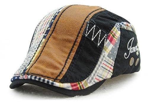 M MOACC Schiebermütze Barret Flat Cap Schirmmütze für Herren Damen, Gatsby Newsboy Cap Baskenmützen Golfermütze