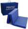 PEKITAS Matratze Klapp Reisebett 60x120 cm Höhe 6 cm für Baby Reisebettmatratze Bezug Waschbar Zusammenklappbar Transporttasche inklusive Blue
