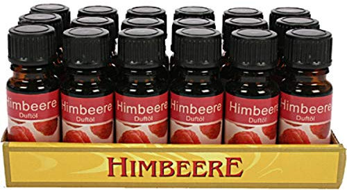 Duftöl Aromaöl Raumduftöl 10ml Lampenöl Duftlampen Weihnachtsdufte Duftöl Aromaöl Raumduftöl ca. 46 verschiedenen Duftnoten (Himbeere, 3er Pack)