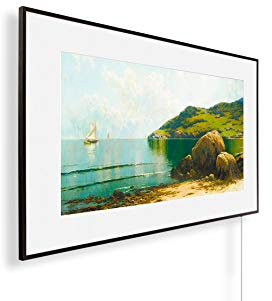 Könighaus Infrarot Bildheizung ✓ HD Qualität mit TÜV SÜD ✓ 5 Jahre Herstellergarantie ✓ schwarzer Rahmen ✓ Doppelter Überhitzungsschutz ✓ inkl. Thermostat ✓ 800 ✓ - Museumsbild: 04