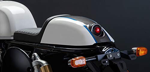 Cafe Racer Sitzbank mit Rücklicht für Royal Enfield Interceptor 650 / Continental GT 650