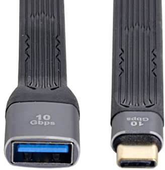 chenyang USB 3.0 tipo A hembra a USB-C USB 3.1 tipo C macho host OTG plano delgado FPC cable de datos para laptop y teléfono